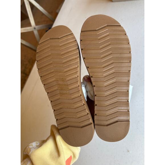 NWT MaxMuxun White braided sandal Size 9‎ - Picture 4 of 4